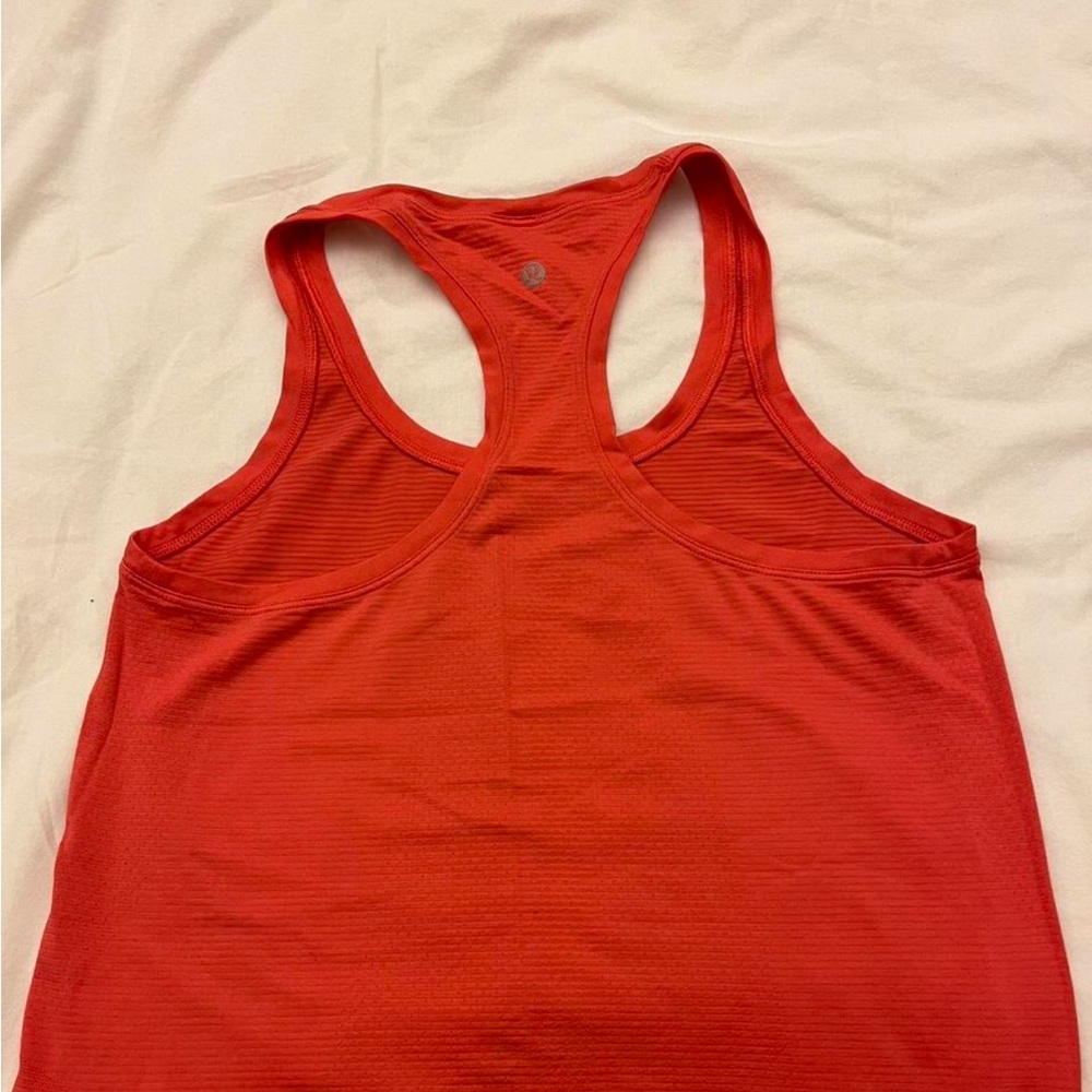 Women's Lululemon Red Racerback Tank Top